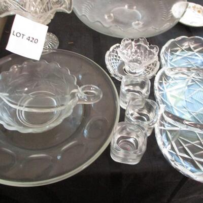 Assorted Glassware