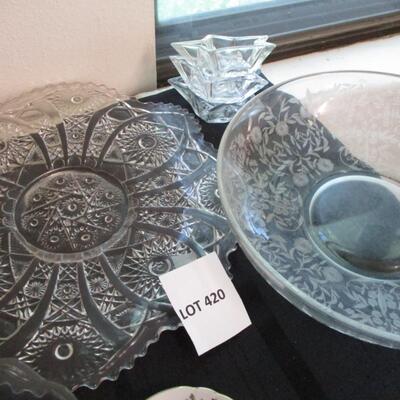 Assorted Glassware