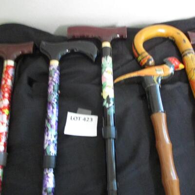 Various Decorative Canes