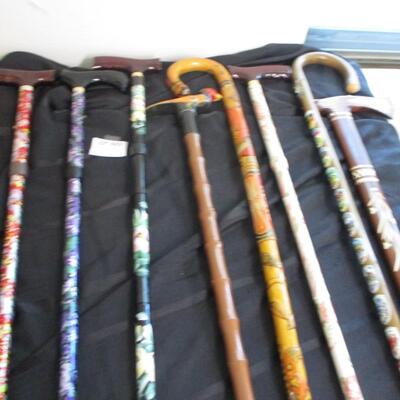 Various Decorative Canes
