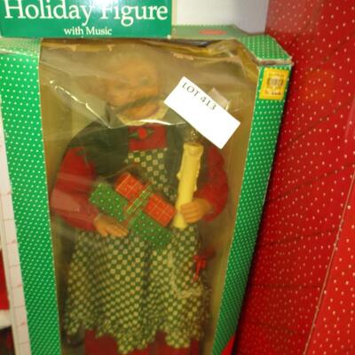 Lighted Animated Christmas Figures