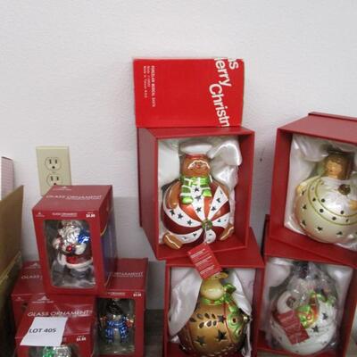 Glass Christmas Ornaments