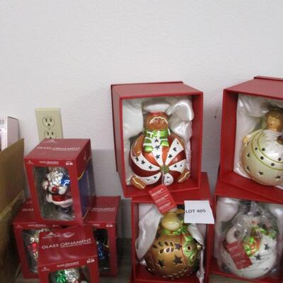 Glass Christmas Ornaments