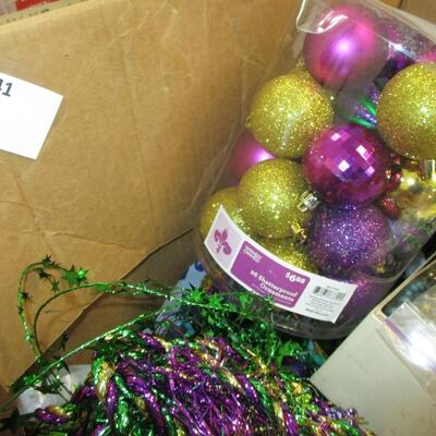Christmas & Mardi Gras Decorations