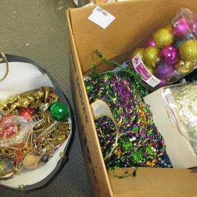 Christmas & Mardi Gras Decorations