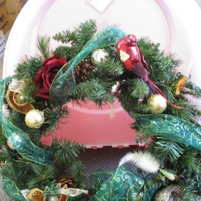 Wreath and Christmas Decor