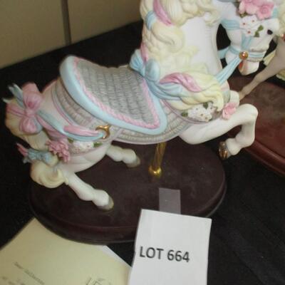Lenox Pride of America Carousel Horses