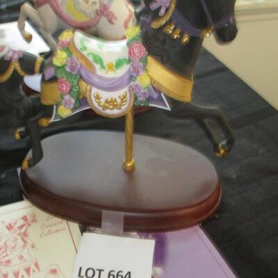 Lenox Pride of America Carousel Horses