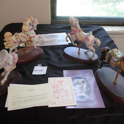 Lenox Pride of America Carousel Horses
