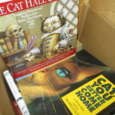 Several boxes of Books