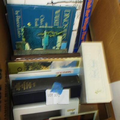Several boxes of Books