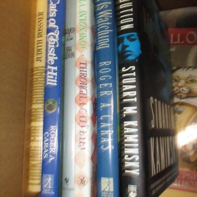 Several boxes of Books