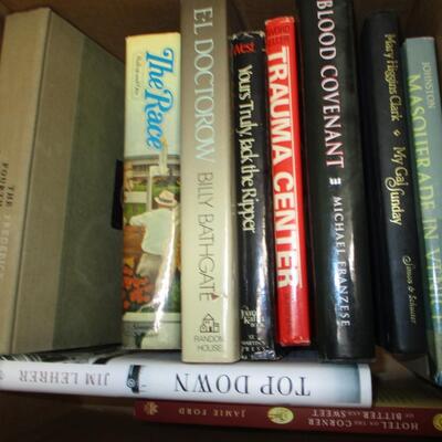Several boxes of Books