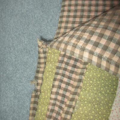 Hand made quilt- New Growth pattern