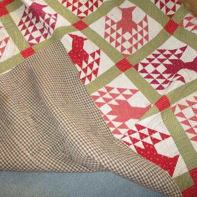 Hand made quilt- New Growth pattern