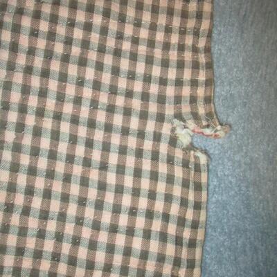Hand-made Quilt-- Churn Dash Pattern