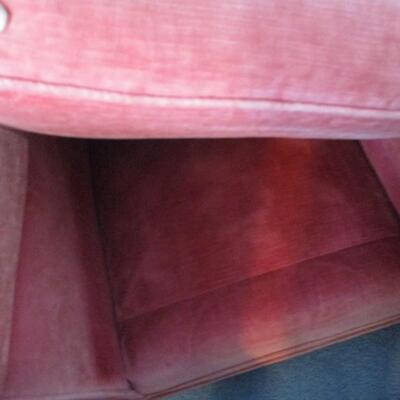 Peach Wingback Armchair