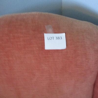 Peach Wingback Armchair