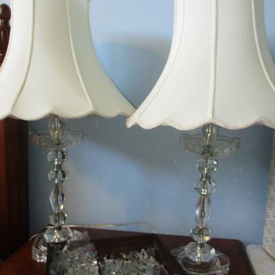 Crystal Lamps/Chandelier Pieces
