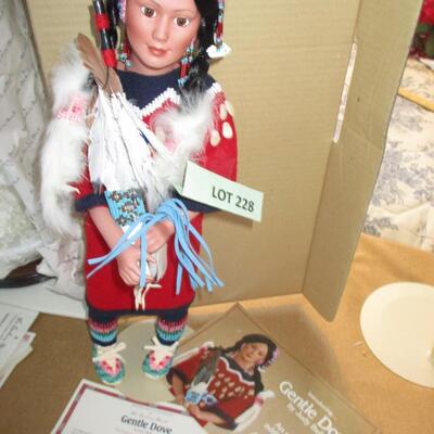 Danbury Mint Doll- Gentle Dove