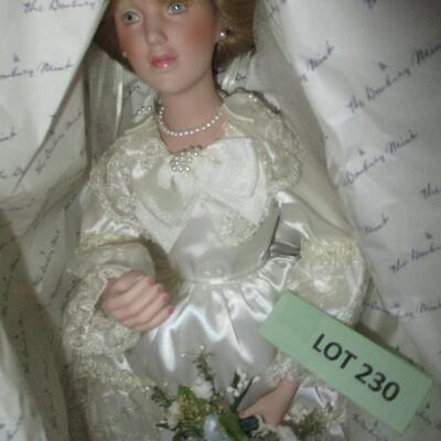 Danbury Mint Doll- Wedding Day Final Touches