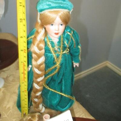 Four Porcelain Dolls