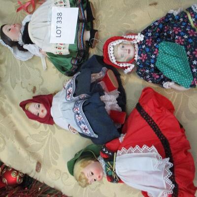 Madame Alexander Porcelain Bisque Dutch Dolls