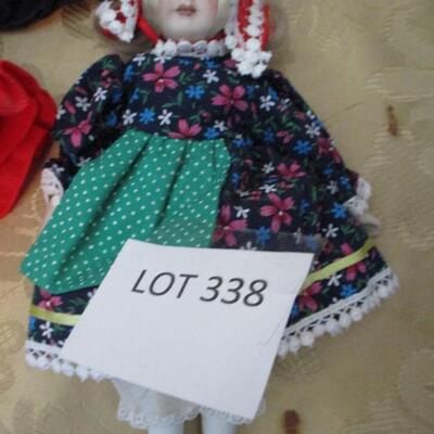 Madame Alexander Porcelain Bisque Dutch Dolls