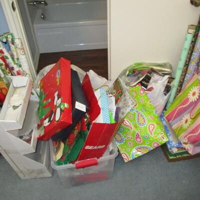 Wrapping Paper & Bags
