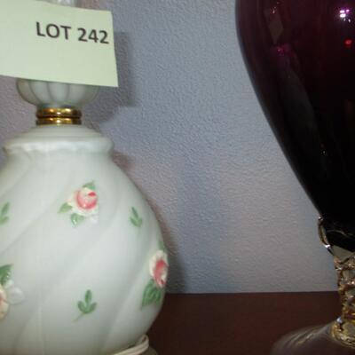 Lamp and Vase