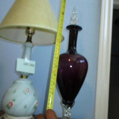 Lamp and Vase