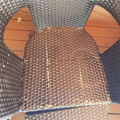 Plastic Wicker Chairs