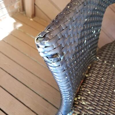 Plastic Wicker Chairs
