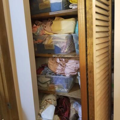 Linen Closet Contents