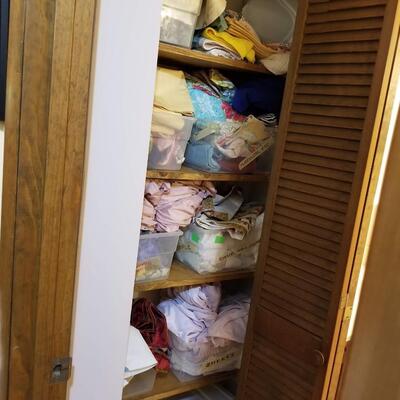 Linen Closet Contents
