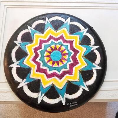 Small Round Canvas 