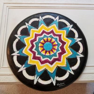 Small Round Canvas 