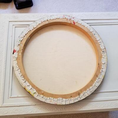 Small Round Canvas 