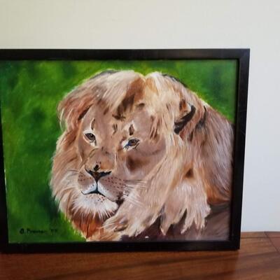 Lion Painting