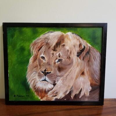 Lion Painting