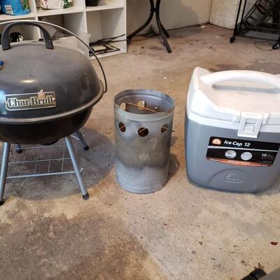 Cooler and Grill