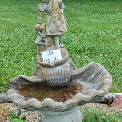 Concrete Bird Bath