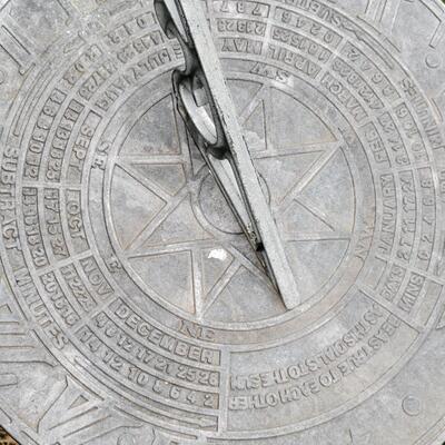 Iron Sun Dial