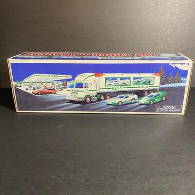 LOT 163: Collectible Vintage Hess Trucks