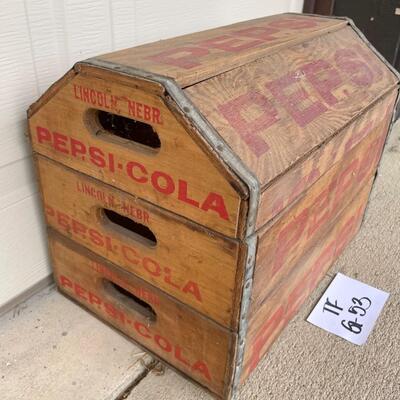 Pepsi Crate Box