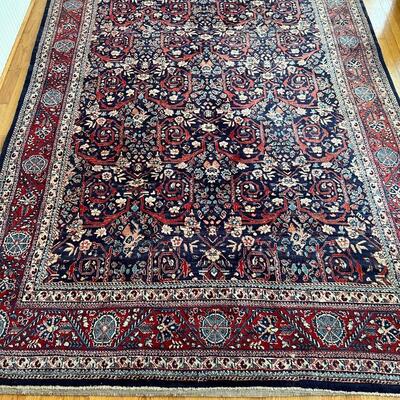1261 Large Oriental Wool Rug 10â€™3 x 7â€™3