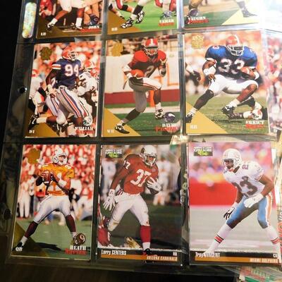 MONSTER LOT 1990s NFL FOOTBALL CARDS Fleer Classic Cards Bowman Upper Deck +