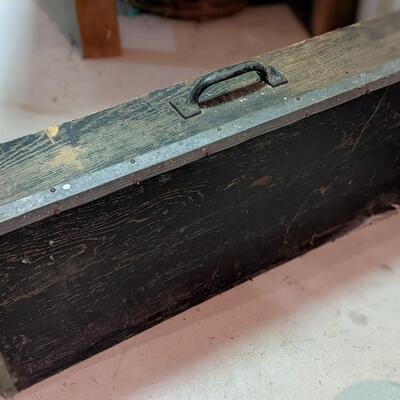 Vintage Tool Box, Contents Included
