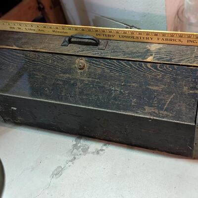 Vintage Tool Box, Contents Included