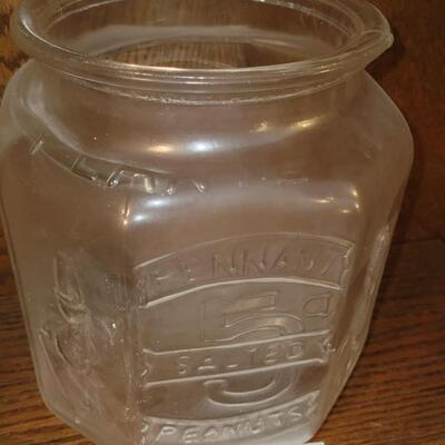 Pennant Peanut Jar with Lid